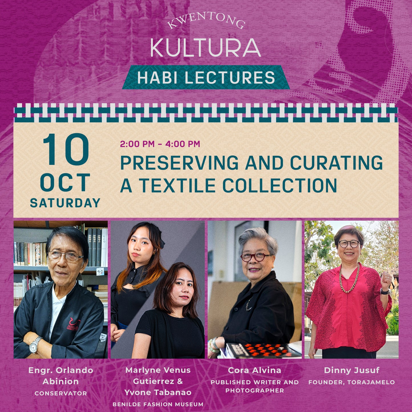 HABI DAY 2 (OCT 10) - Kwentong Kultura | HABI Lectures 2026
