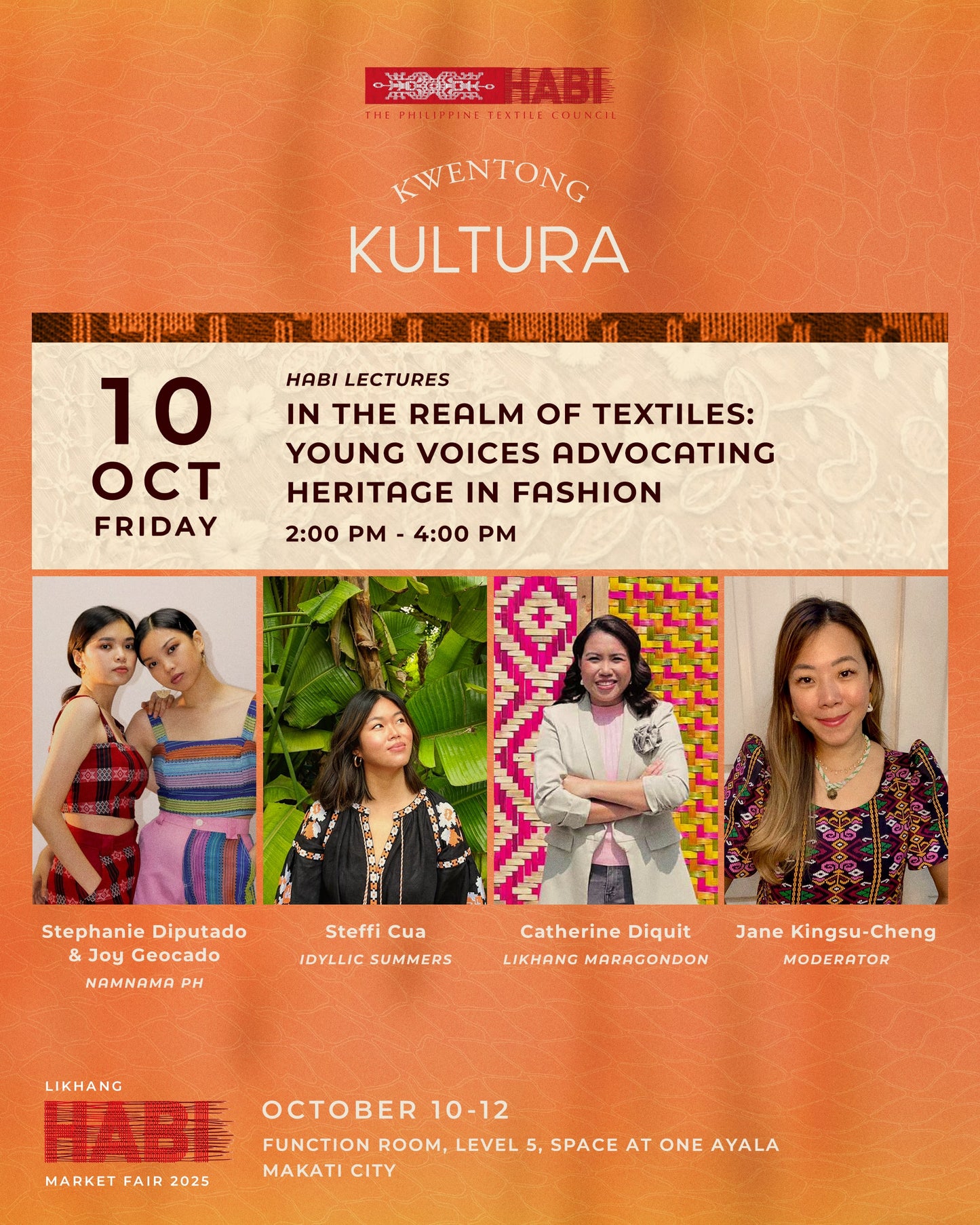 HABI DAY 1 (OCT 10) - Kwentong Kultura | HABI Lectures