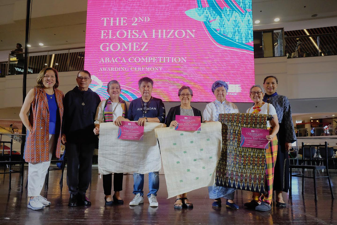 Eloisa Hizon Gomez Abaca Weaving Competition