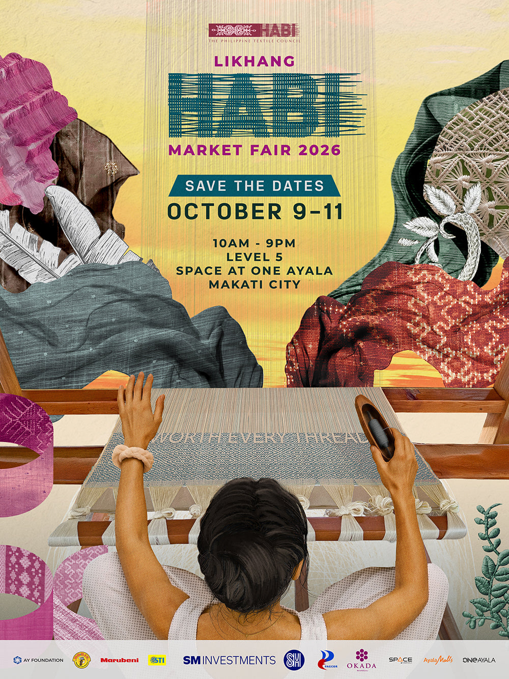 Where Every Thread Tells a Story:  Likhang HABI Market Fair Returns for Its 16th Edition