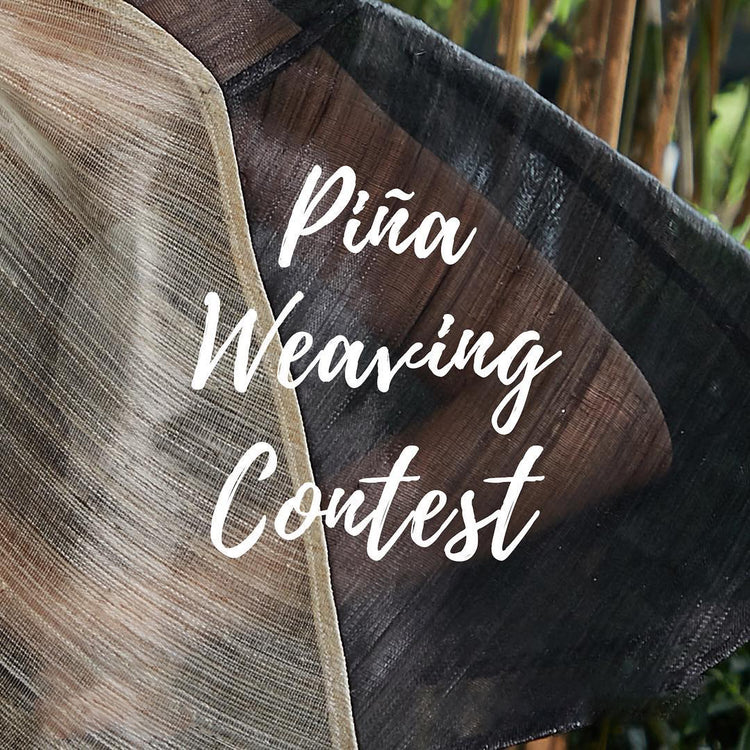 Pina Weaving Contest 2018 HABI The Philippine Textile Council, Inc.