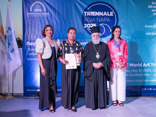 World Art Triennale and Jewelry Art Exhibition at Philippine Consulate in Larnaca, Cyprus