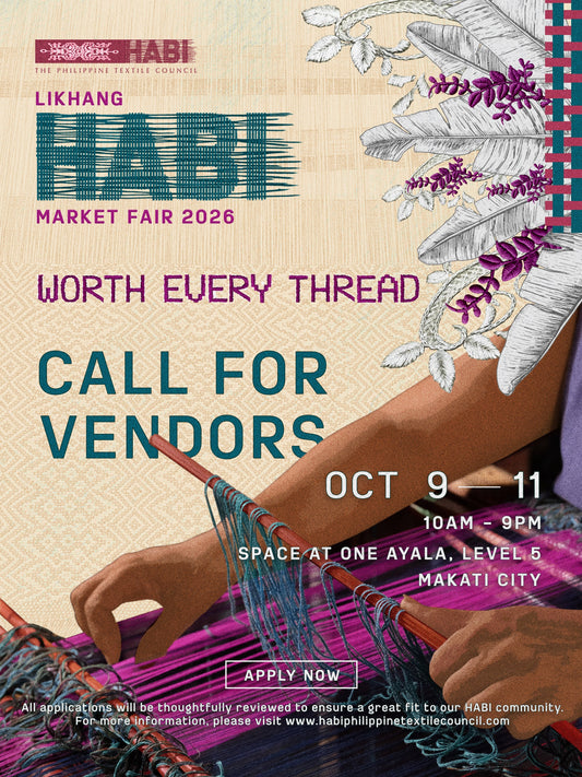 Call For Vendors: Likhang HABI Market Fair 2026