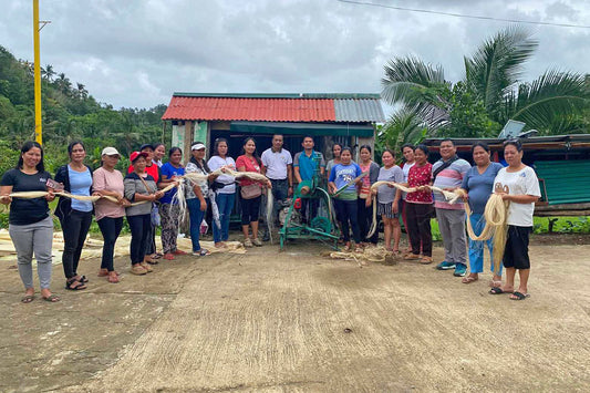 Abaca Weaving Training Resumes in Panganiban, Catanduanes