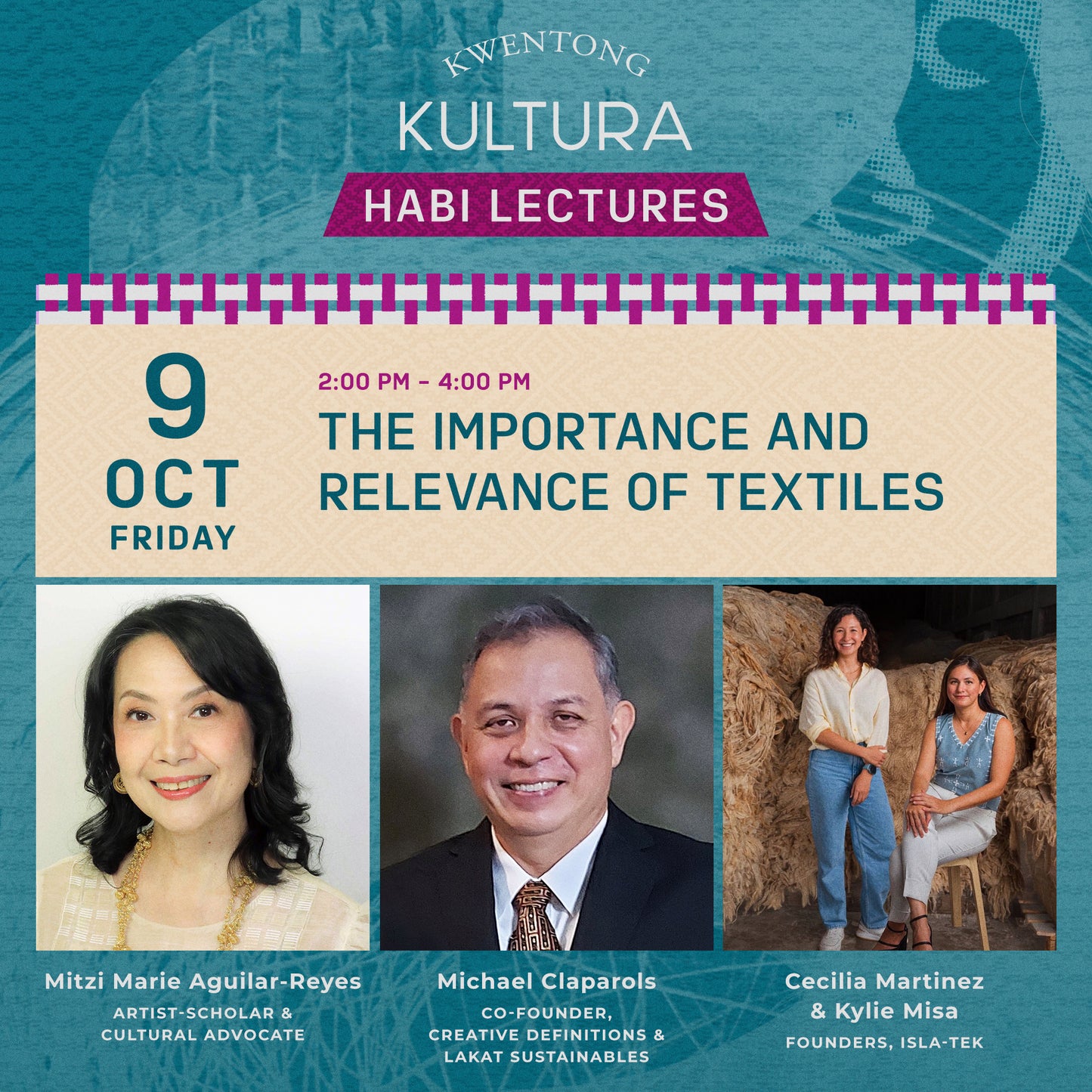 HABI DAY 1 (OCT 9) - Kwentong Kultura | HABI Lectures 2026