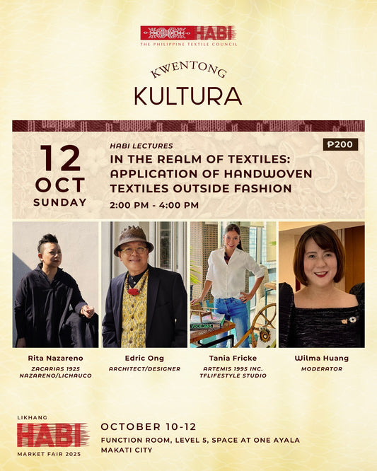 HABI DAY 3 (OCT 12) - Kwentong Kultura | HABI Lectures